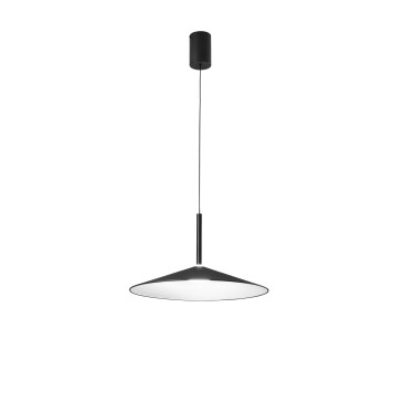 KHAN BLACK LED-Hängeleuchte 16W CCT 2700/3200/4000K 48X150CM