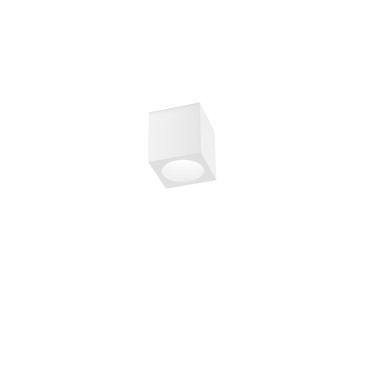 PLAFONIERA LED MANOR QUADR. BIANCA 7W 820LM CCT 3000-4200-6500K 9X9X10 CM
