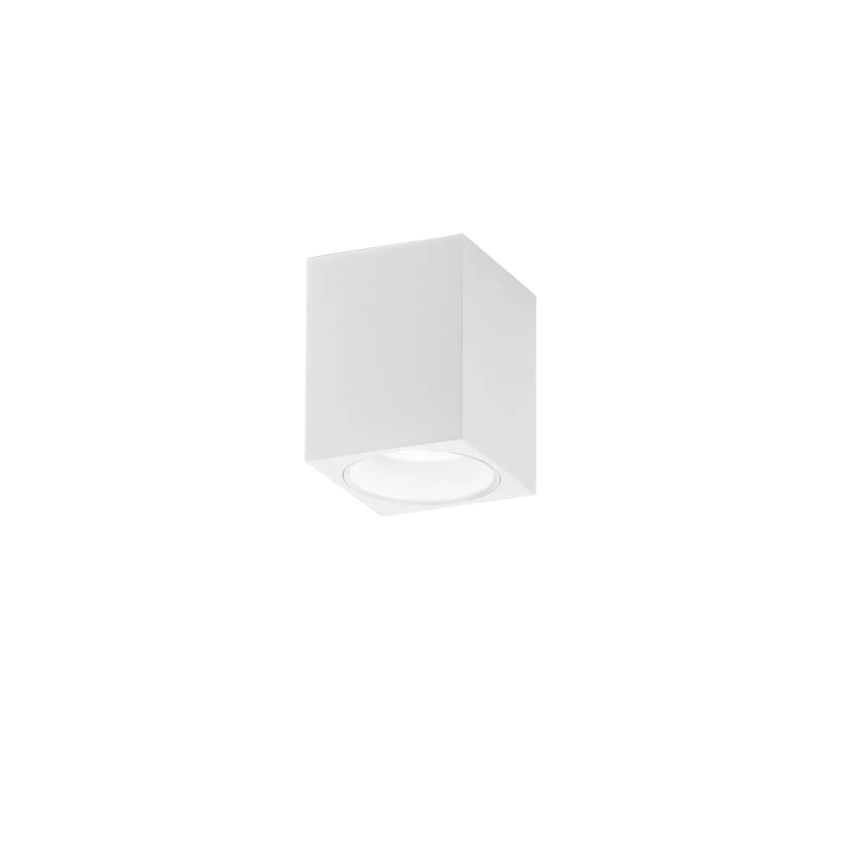Plafonnier carré en aluminium GU10 | MondialShop