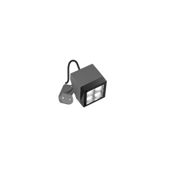 FARETTO LED PAVE ANTRACITE 17W 2300LM 3000K IP65 14,3X11,3X16,1CM