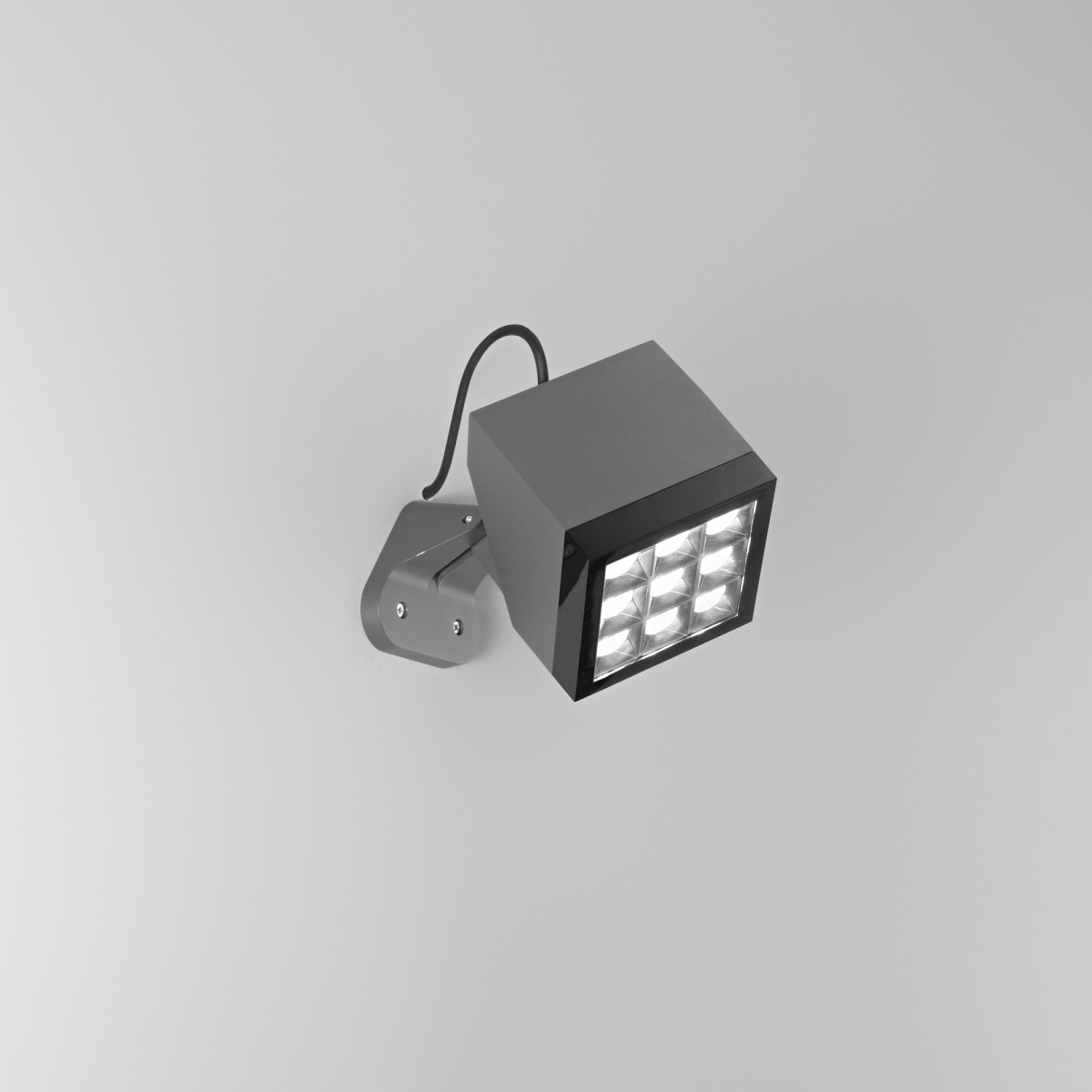Projecteur LED pavé anthracite 26 W 3 500 lm 3 000 K IP65...