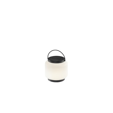 LUMETTO LED SOLARE RICARIABILE ROBIN NERO 1,2W 3000K DIMM. IP54