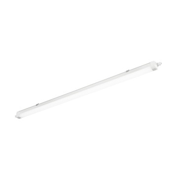 PLAFONIERA LED STAGNA RUBIS BIANCA IN PC 50W 6000LM CCT 3000/4000/6500K IP65 1500X58X62MM