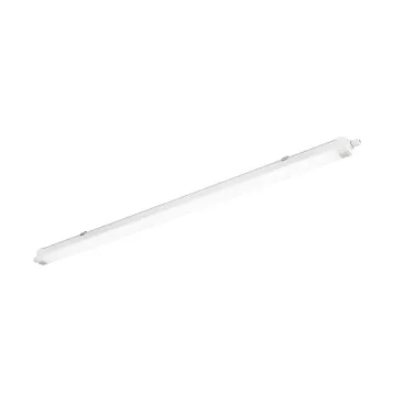 PLAFONIERA LED STAGNA RUBIS BIANCA IN PC 50W 6000LM CCT 3000/4000/6500K IP65 1500X58X62MM