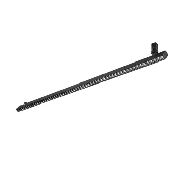 Moderne schwarze LED-Wandleuchte 108 cm 24 W | Mondialshop