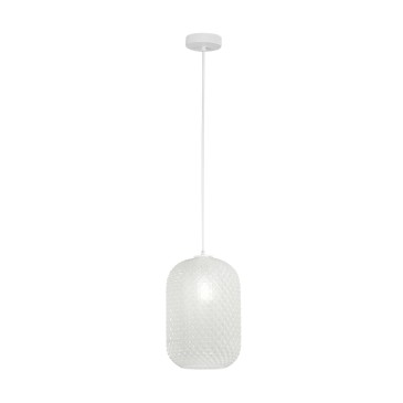 Farbige ovale Pendelleuchte 1xE27 | Mondialshop