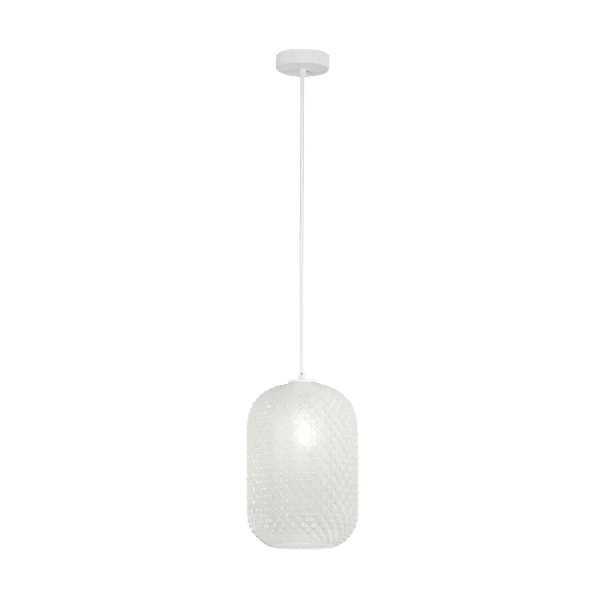 Suspension ovale colorée 1xE27 | Mondialshop