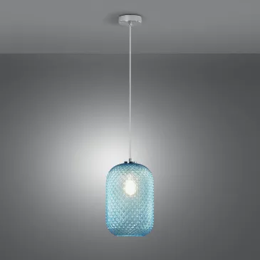 Farbige ovale Pendelleuchte 1xE27 | Mondialshop