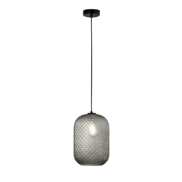 Farbige ovale Pendelleuchte 1xE27 | Mondialshop
