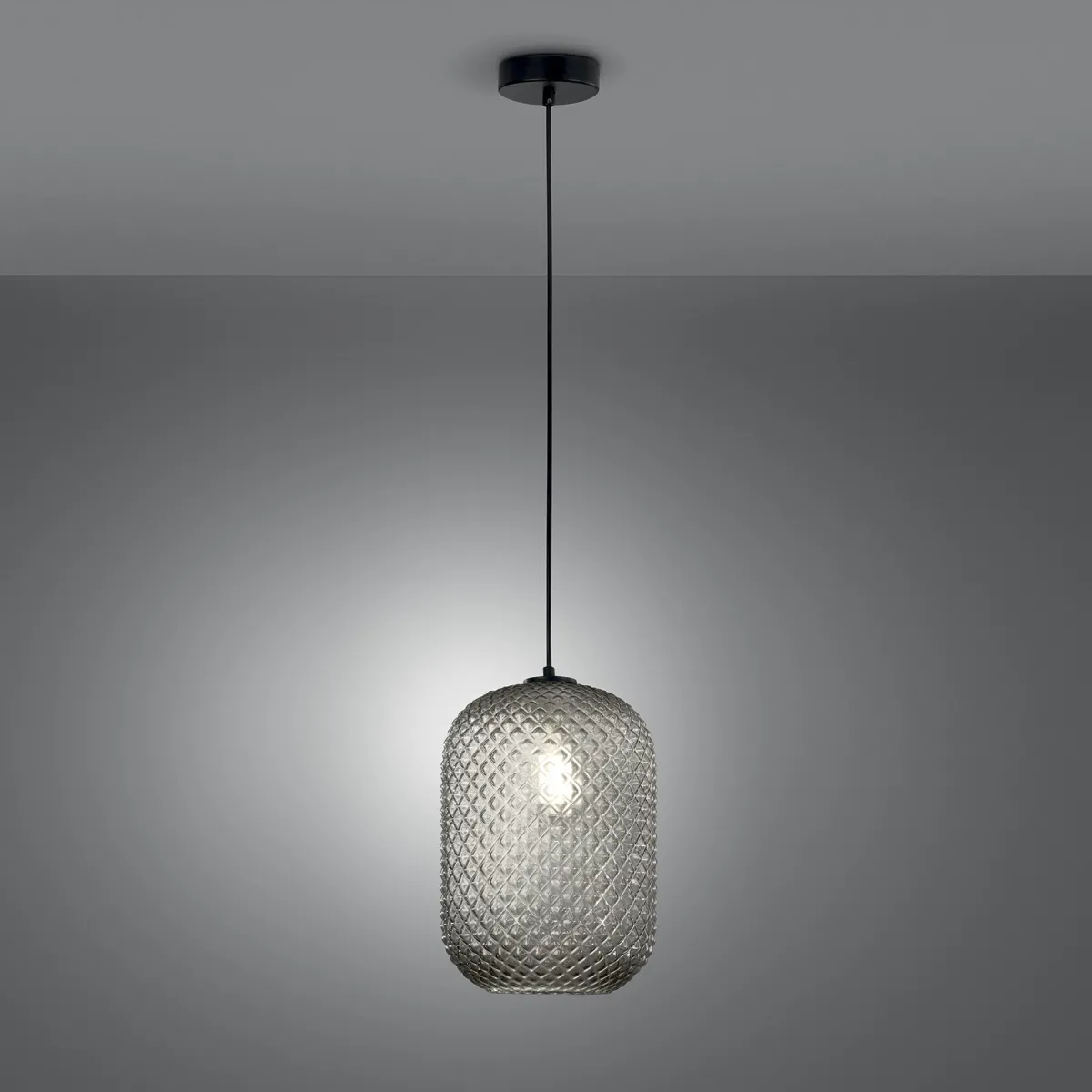 Farbige ovale Pendelleuchte 1xE27 | Mondialshop