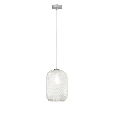 Farbige ovale Pendelleuchte 1xE27 | Mondialshop