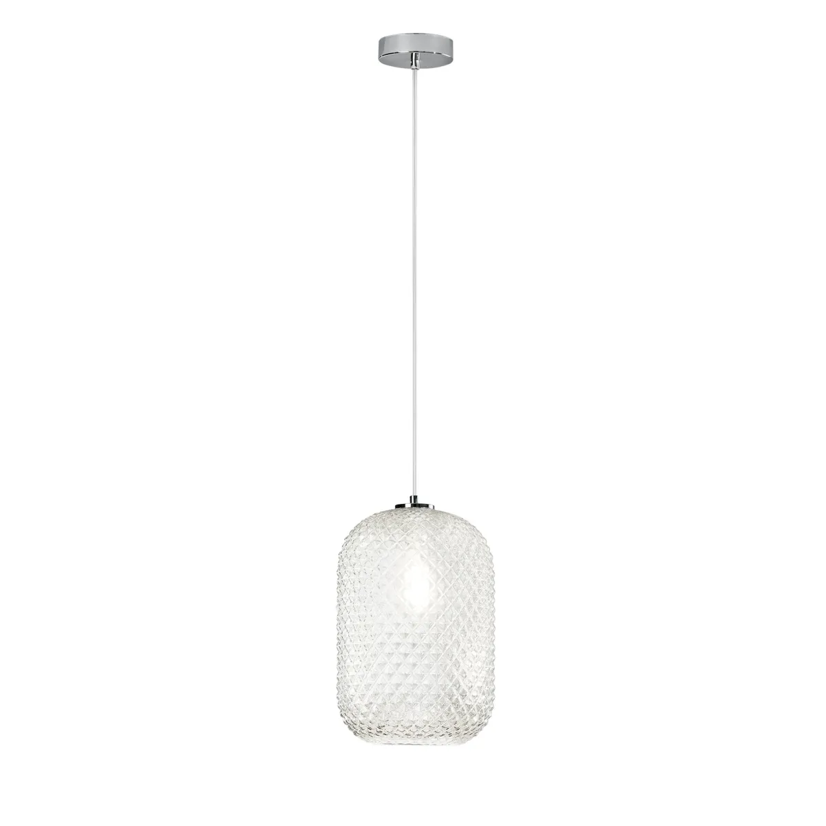 Suspension ovale colorée 1xE27 | Mondialshop