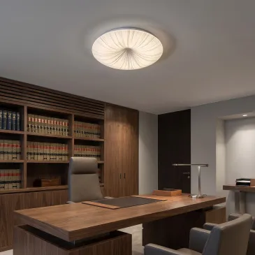 Plafoniera LED moderna in acrilico Bianca o SIlver