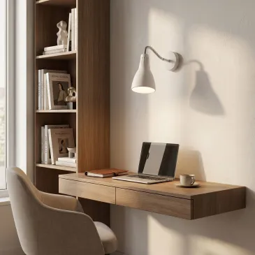 Applique LED a muro per uffici, studi, specchi e quadri