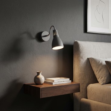 Applique murale E14 en métal | Design élégant | MondialShop
