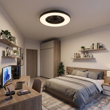 LED-Deckenventilator mit Bluetooth-Lautsprecher | MondialShop