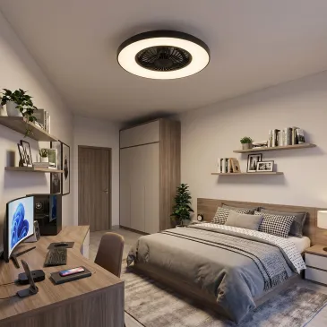 LED-Deckenventilator mit Bluetooth-Lautsprecher | MondialShop
