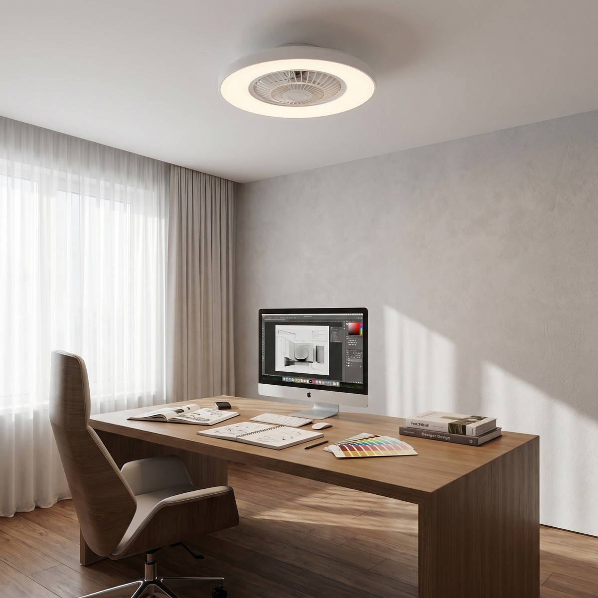 LED-Deckenventilator mit Bluetooth-Lautsprecher |...