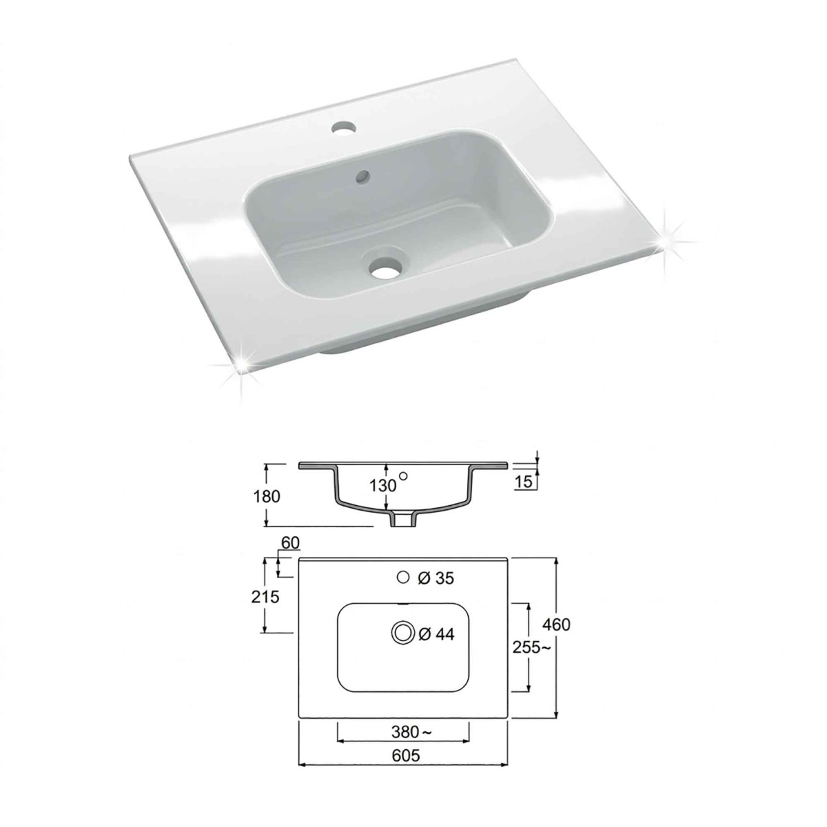 Mobile bagno sospeso verde salvia cannettato specchio e...