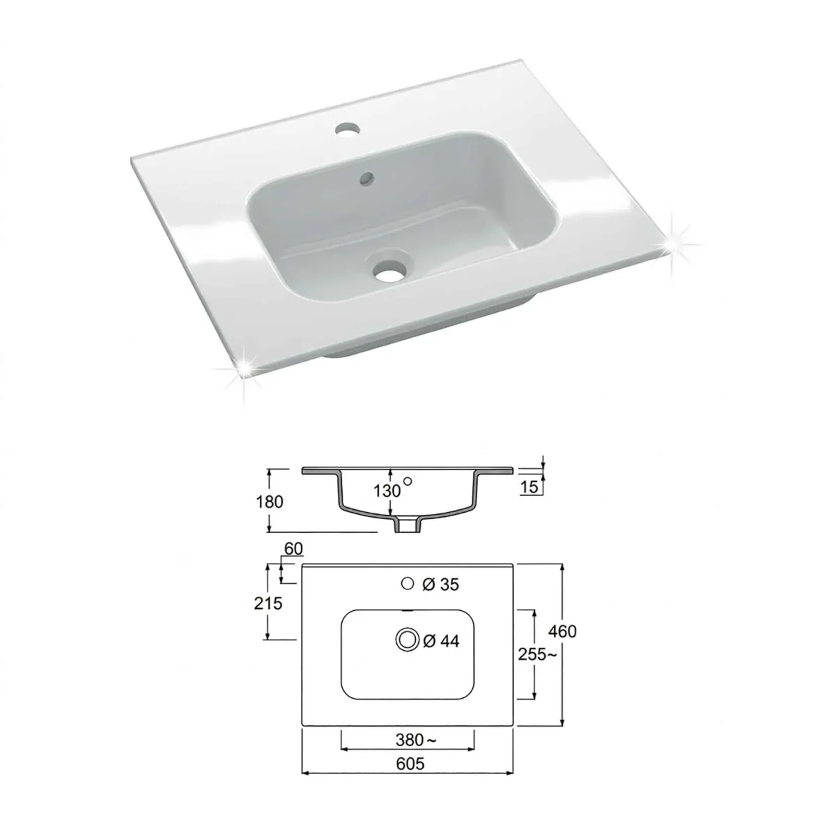 Mobile bagno sospeso verde salvia cannettato specchio e...