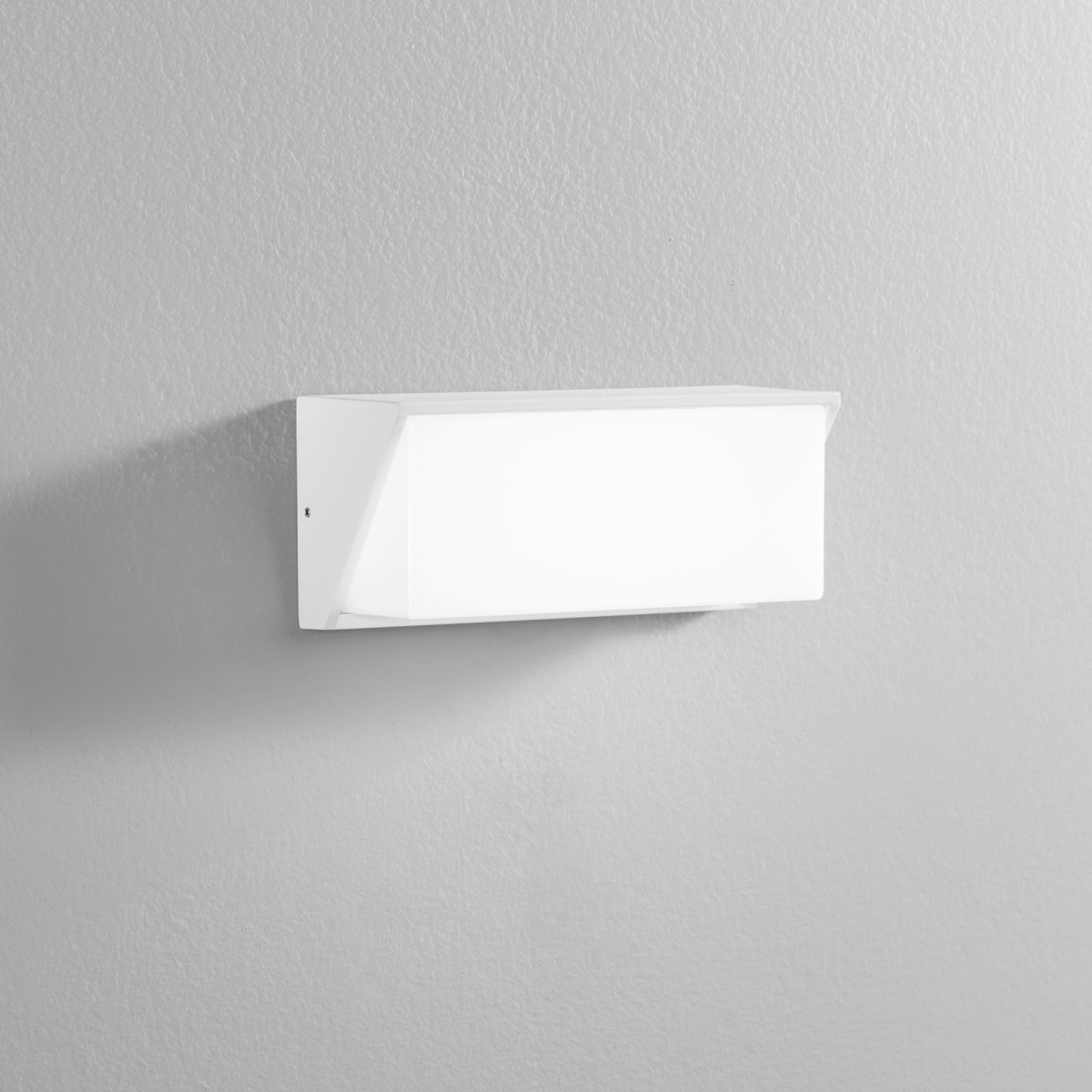 Moderne LED-Wandleuchte in Weiß oder Anthrazit | Mondialshop