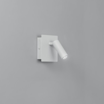 APPLIQUE LED DICKENS ORIENTABILE BIANCA 220LM 3000K 11X11X9CM