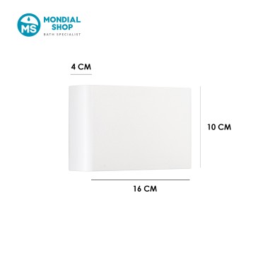 Moderne Wandleuchte mit doppelter Lichtabstrahlung | Mondialshop