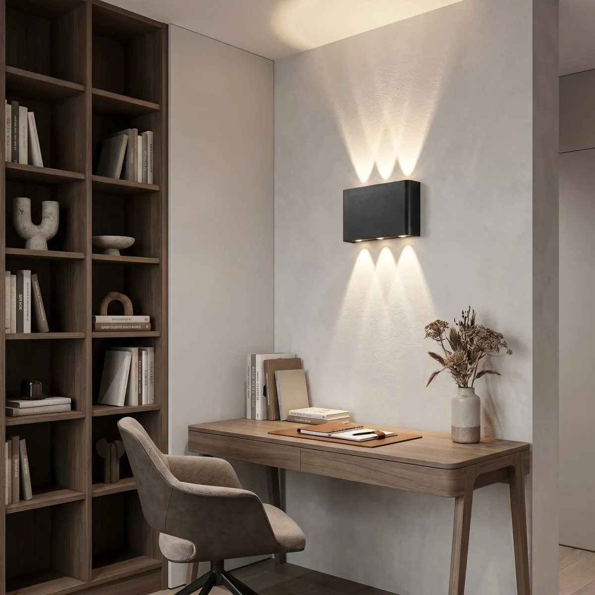 APPLIQUE BIEMISSIONE LED KLEIN NERA 6X1W 6W 600LM CCT...