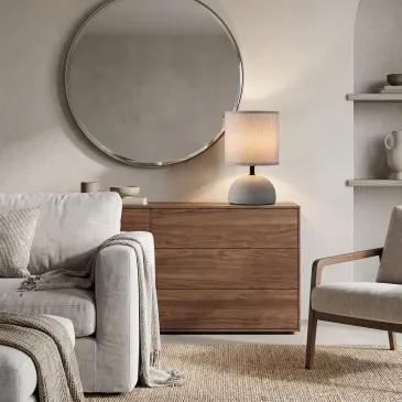 Lampada design moderno grigia per interni