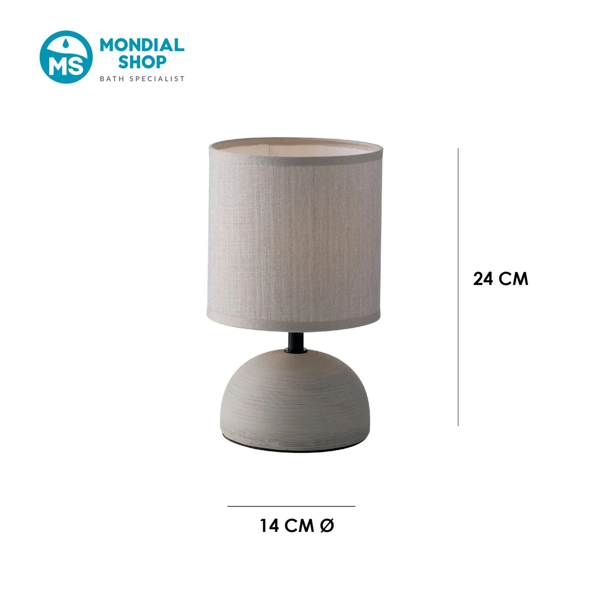 Lampe de chevet moderne en céramique | Mondialshop