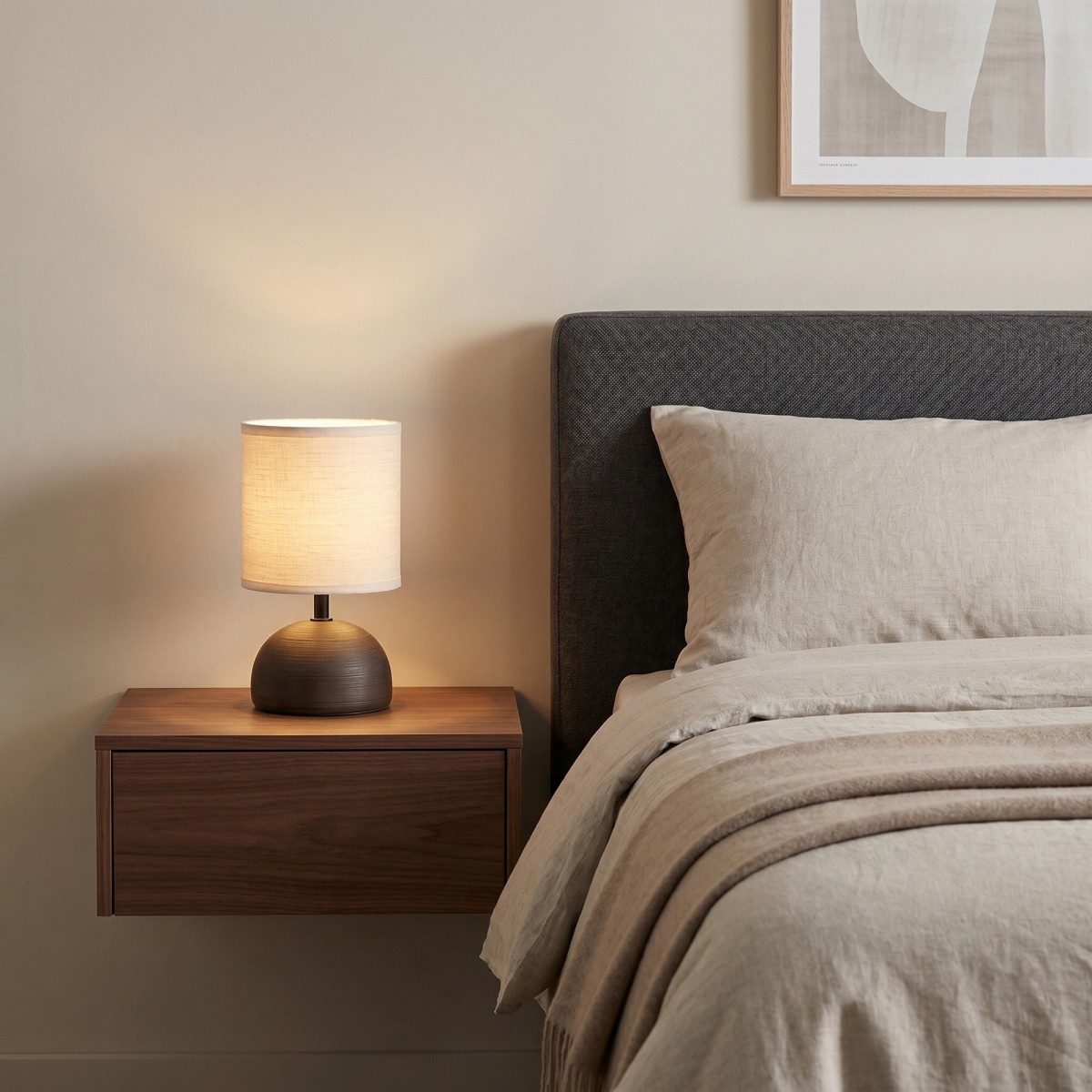 Lampe de chevet moderne en céramique | Mondialshop