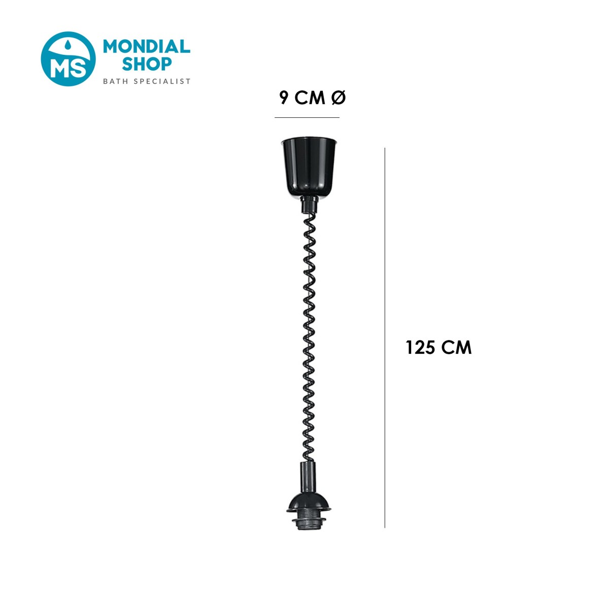Pendel Saliscendi con cavo in tessuto | Mondialshop