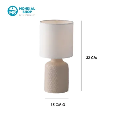 Scheda tecnica lampada da tavolo rosa