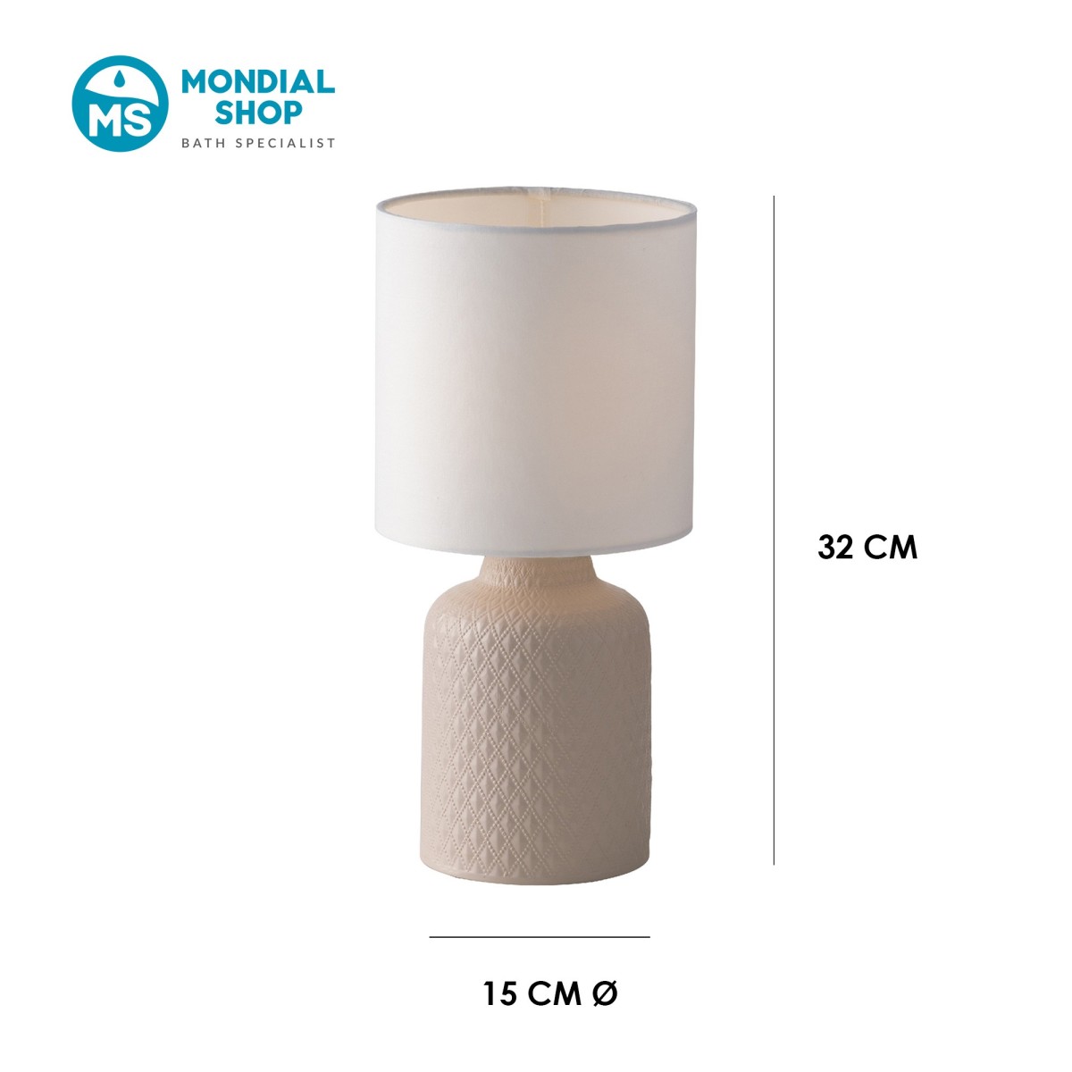Scheda tecnica lampada da tavolo rosa