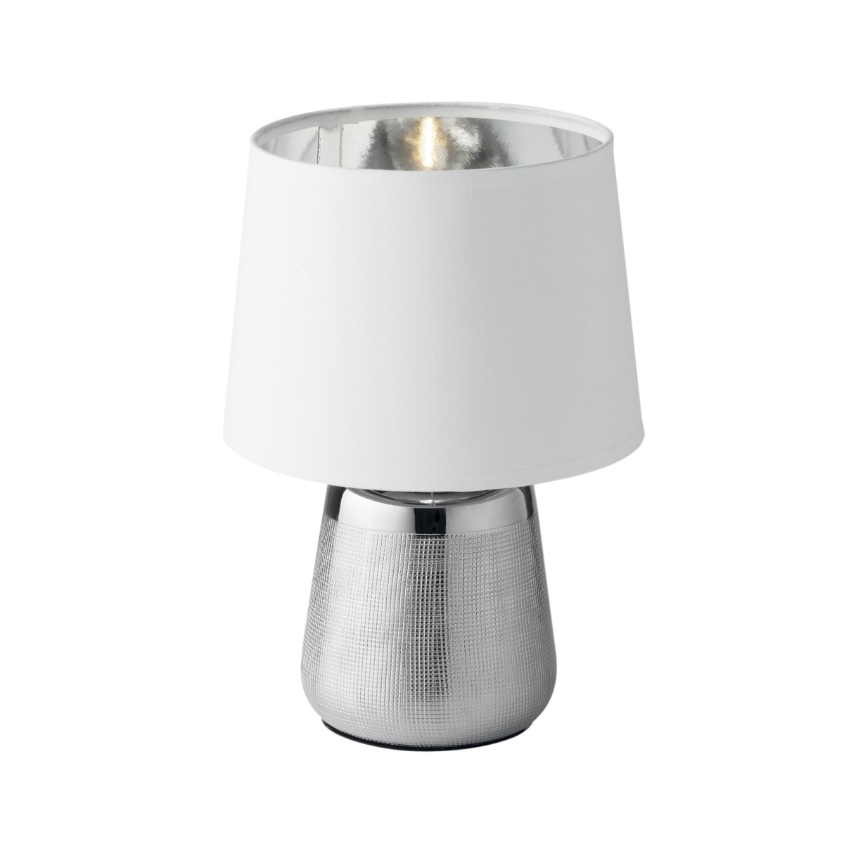 Moderne E14 Tischleuchte in Gold oder Silber | Mondialshop
