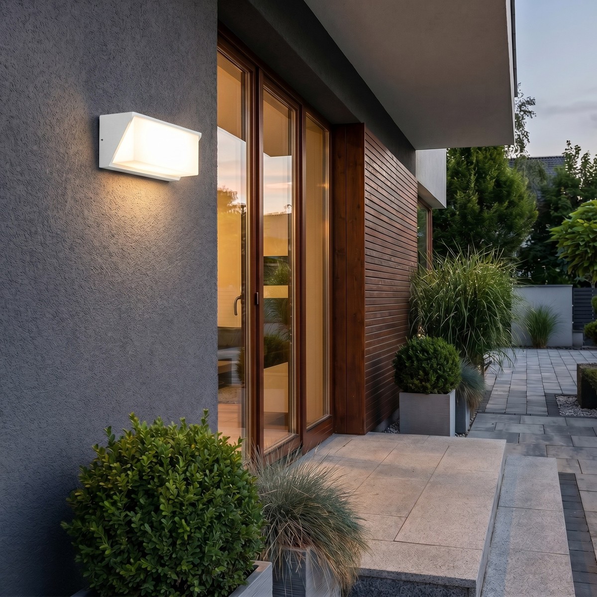 Applique da esterno LED bianca