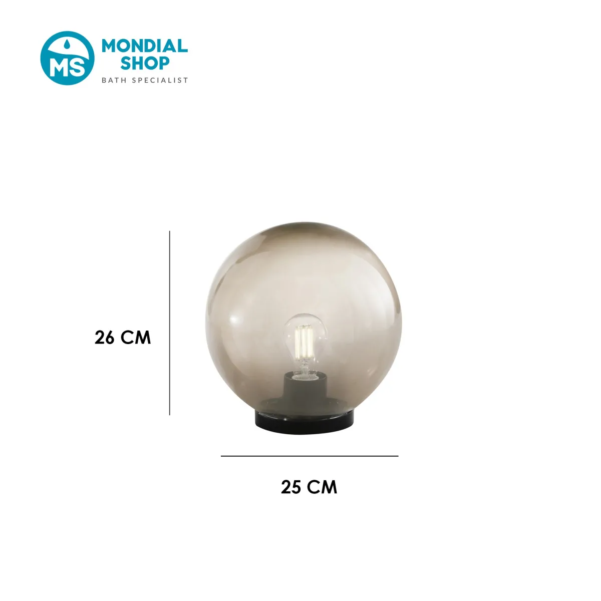 Lampe de table d'extérieur moderne | Mondialshop
