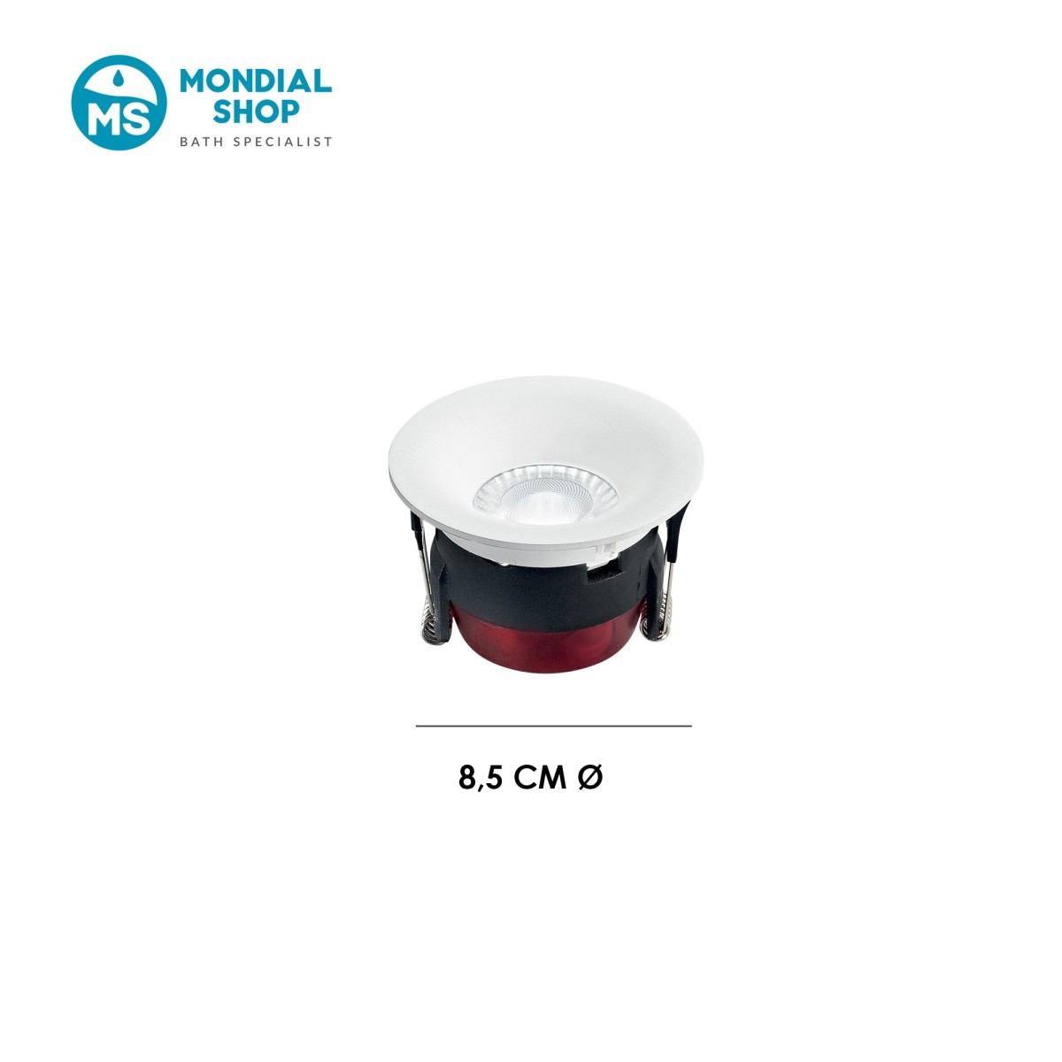 8W LED-Einbaustrahler für den Außenbereich | Mondialshop