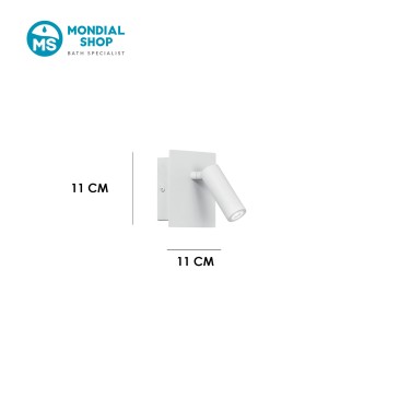 Moderne verstellbare Wandleuchte | Mondialshop