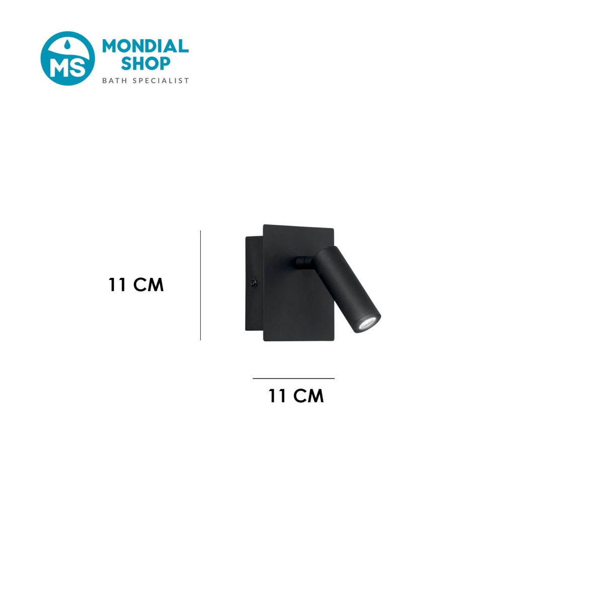 Moderne verstellbare Wandleuchte | Mondialshop