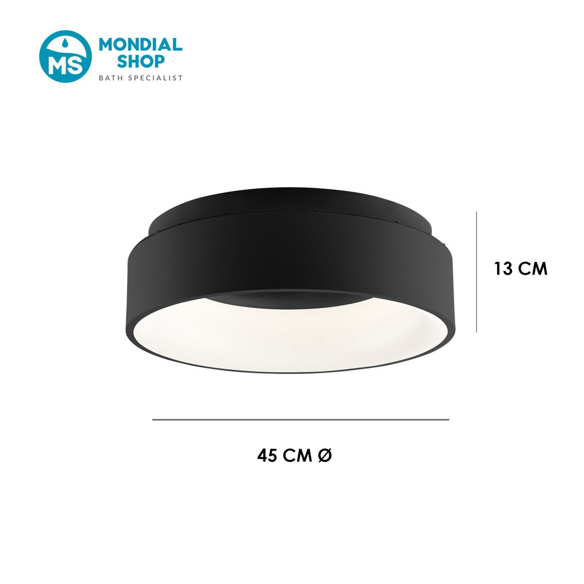 Plafoniera LED Moderna 40W | Mondialshop