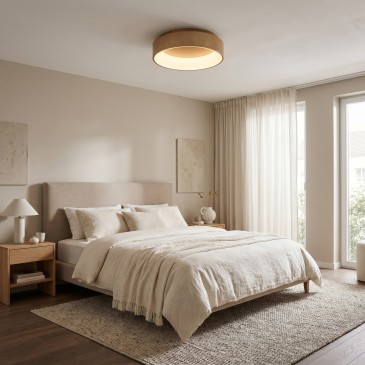 lampada led oro da soffitto