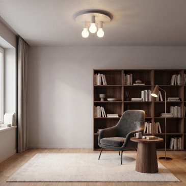 Moderne Deckenleuchte 3xE27 | Mondialshop