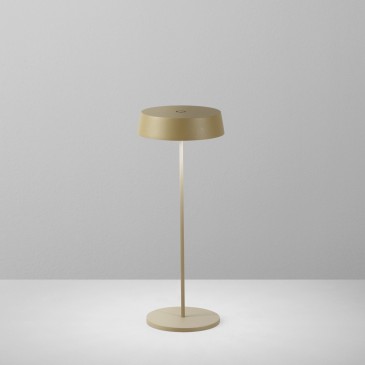 lampada da tavolo oro ricaricabile