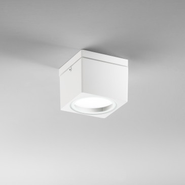Moderne quadratische Deckenleuchte GX53 | Mondialshop