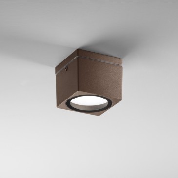 Moderne quadratische Deckenleuchte GX53 | Mondialshop