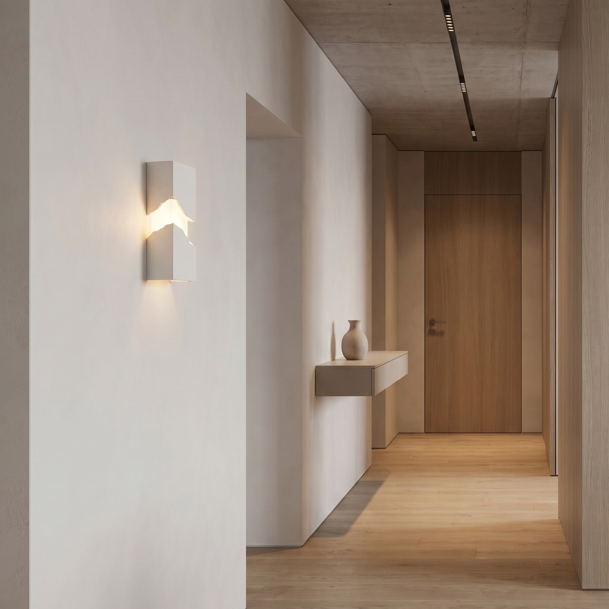 Applique LED bianca da muro
