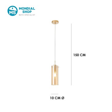 scheda tecnica sospensione lampada oro MAGIC