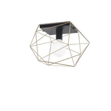 Plafonnier géométrique en métal | Mondialshop