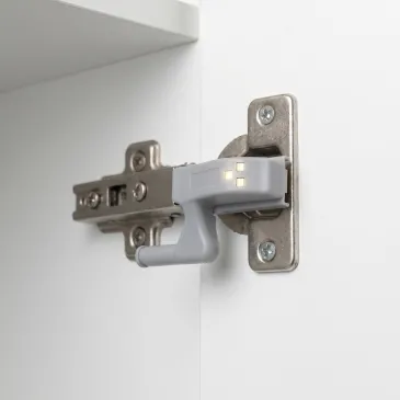 Éclairage LED gris pour charnières de meubles | Mondialshop